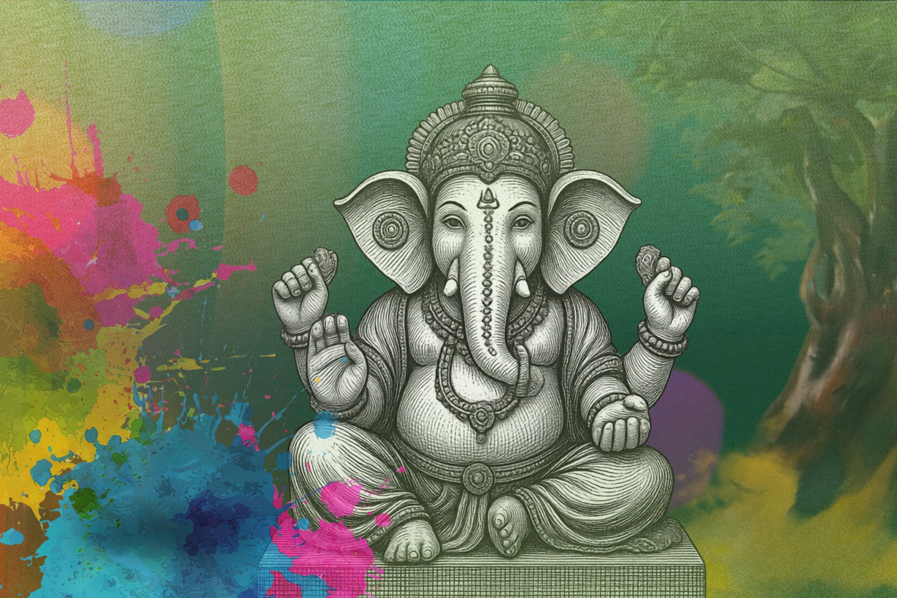 Devotional Painting Meditation - Ganesha, September 2026