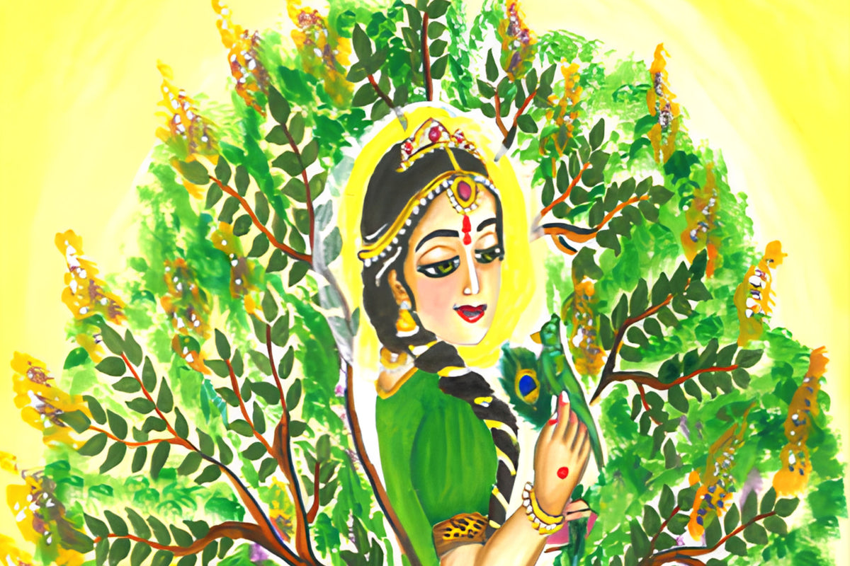 Devotional Painting Meditation – Tulsi Devi